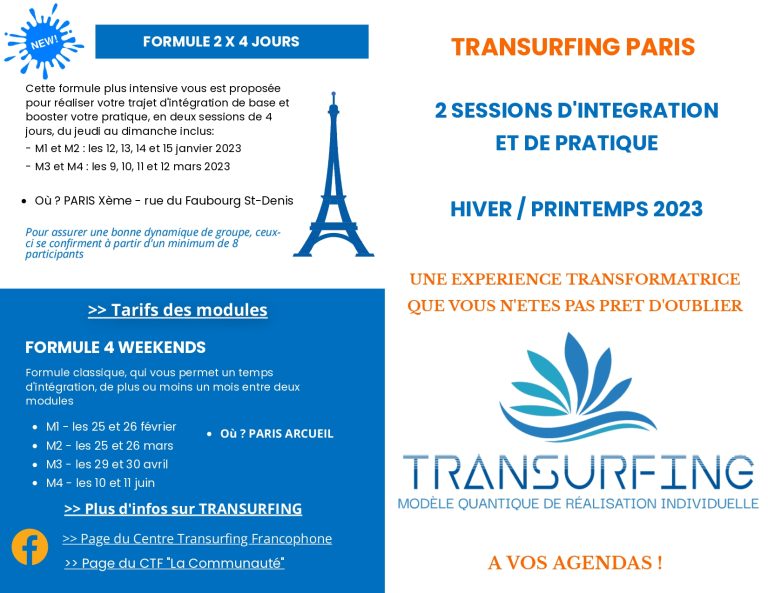 Lire la suite à propos de l’article Transurfing – sessions Hiver-Printemps 2023