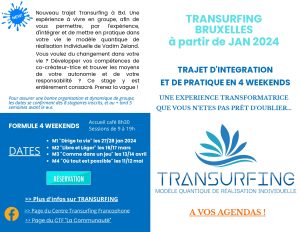 Bruxelles – Janvier -> Mai 2024 – Trajet Transurfing